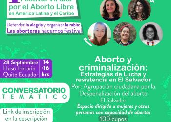 Aborto y criminalización : estrategias de lucha y resistencia en El Salvador