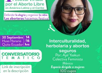 Interculturalidad, herbolaria y abortos seguros