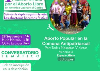 Aborto popular en la comuna antipatriarcal