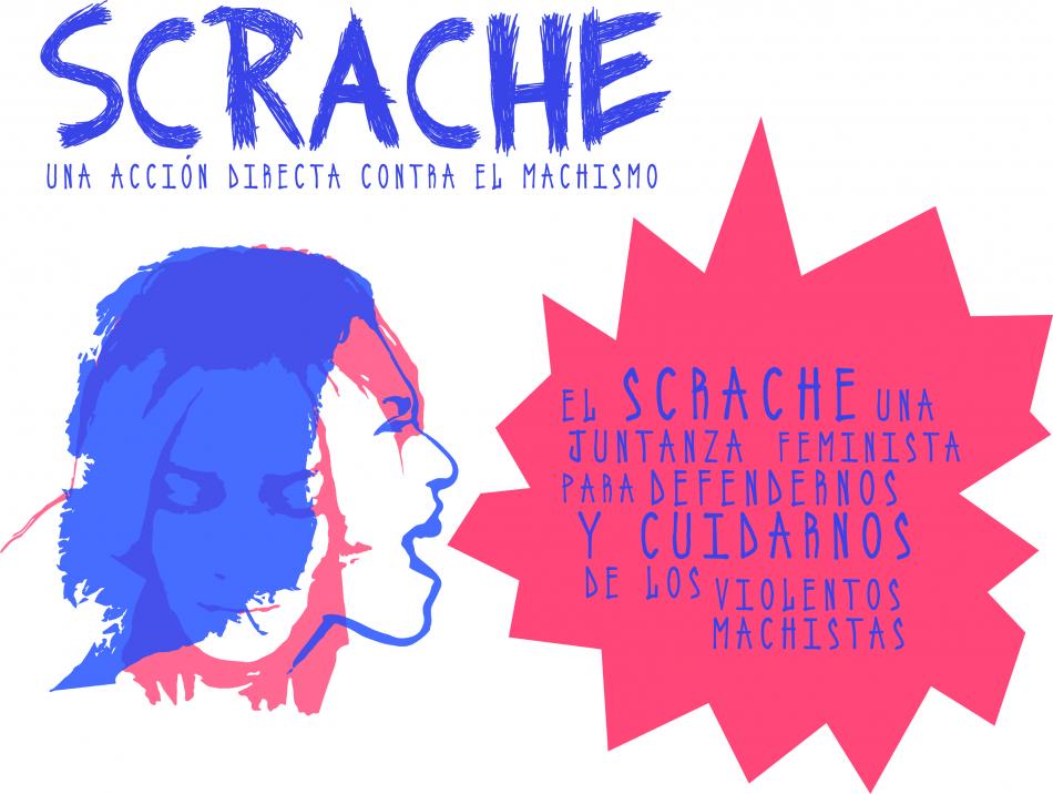 Scrache una acción directa contra el machismo